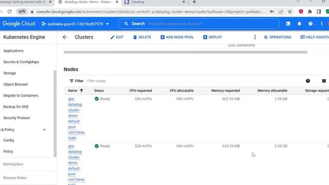 Qwiklabs| Datadog: Getting started with the Helm chart Lab | Google cloud labs смотреть онлайн