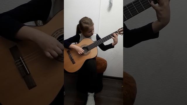 Прелюдия. М. Каркасси. 1 класс Гитара смотреть онлайн