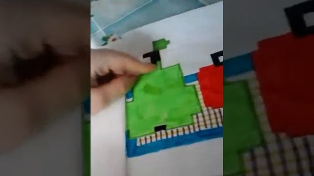 Моя тетрадь для рисования по клеточкам~♡ смотреть онлайн