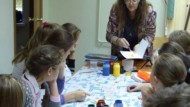 Мастер класс Натальи Павлушиной в центре «Калейдоскоп» смотреть онлайн