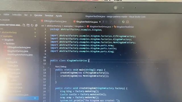 Programa java abstract factory смотреть онлайн