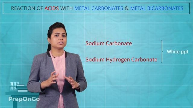 Acids Bases and Salts - 4| Reaction of Acids with Metal Carbonates and Metal Bicarbonates| Class 1 смотреть онлайн