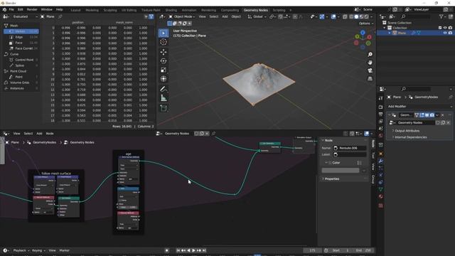 SIMULATE Erosive Terrain in Geo Nodes! / Blender 4.x Tutorial смотреть онлайн