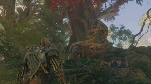 Did you spot this cool Skoll and Hati statue in Vanaheim смотреть онлайн