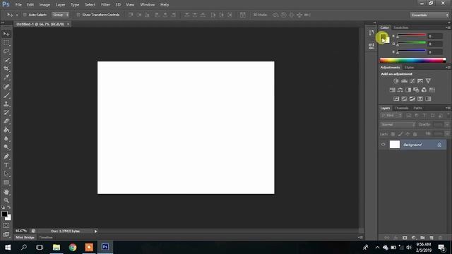 Tutorial Photoshop Memberikan Warna Background pada Canvas di Adobe Photoshop смотреть онлайн