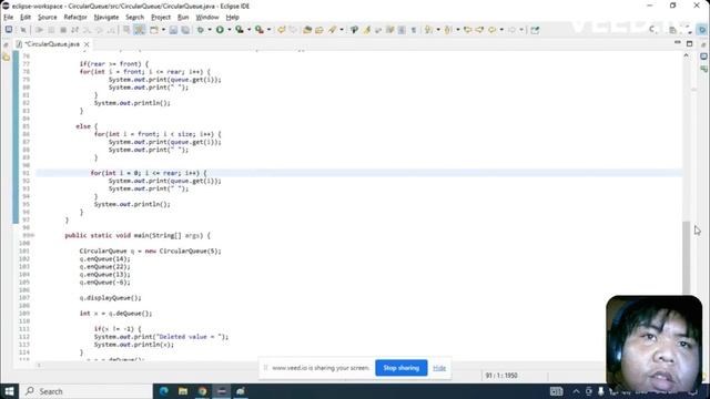 Circular Queue In Data Structure Java (Explained) смотреть онлайн