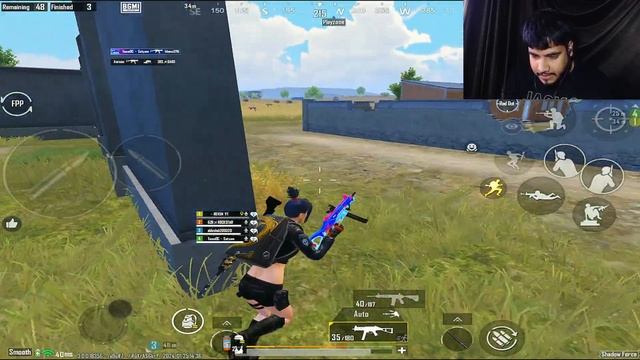 BGMI live | PUBG | UNDAWN| IPAD GAMEPLAY #19 смотреть онлайн