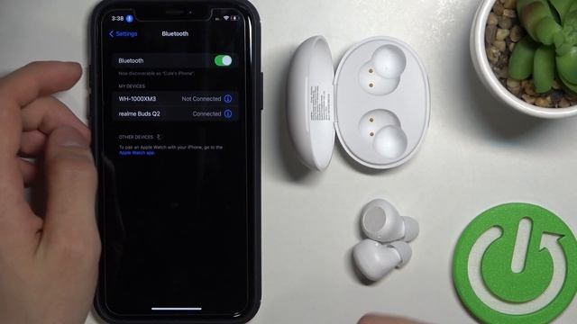 Как от айфона отключить наушники Realme buds Q2 смотреть онлайн