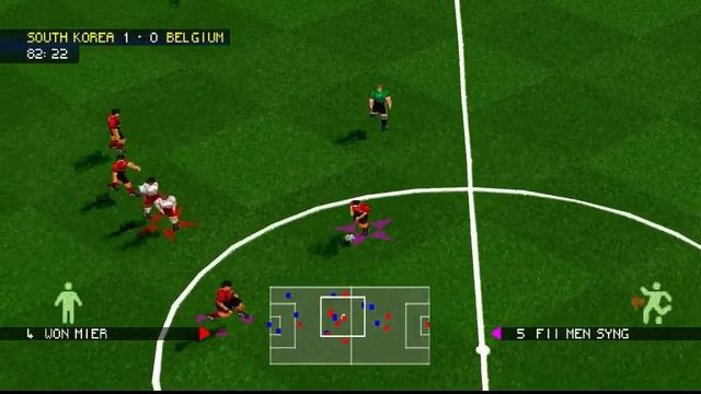 Adidas Power Soccer 98 | PS1 | Gameplay | NO COMMENTARY смотреть онлайн