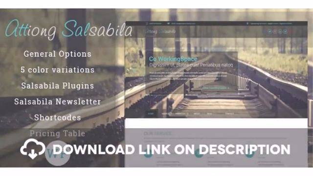 Salsabila One Page WordPress Free Download смотреть онлайн