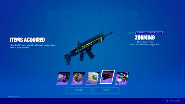Fortnite Unlocking Rocket League Rewards