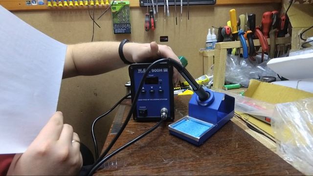 Индукционная паяльная станция WEP 900H ОБЗОР куплена в России магазин ПРОФИ смотреть онлайн