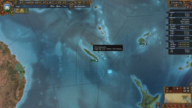 Europa Universalis IV | Tonga Colonization | Episode 09 смотреть онлайн