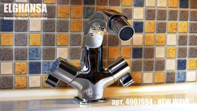 Двухвентильный смеситель для биде ELGHANSA арт.4907594 хром смотреть онлайн