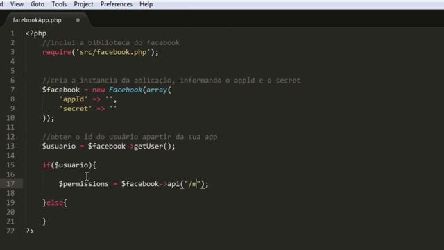 Publicando no feed do facebook com usando Api no PHP смотреть онлайн