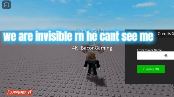 Roblox Invisible Script [FE] | BEST TROLL SCRIPT BEST FOR SPYING!