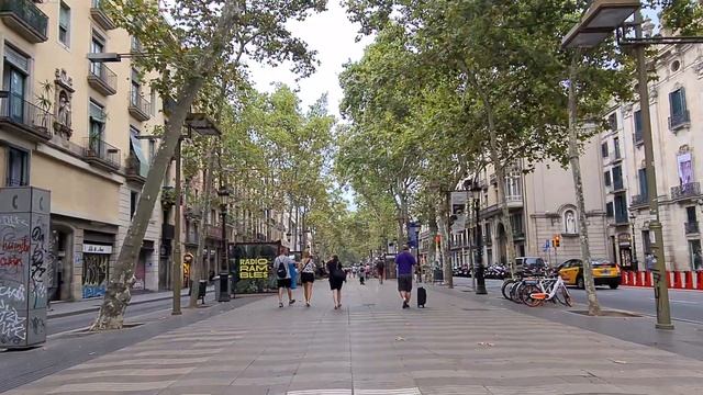 LA RAMBLA, BARCELONA| WALKING TOUR смотреть онлайн