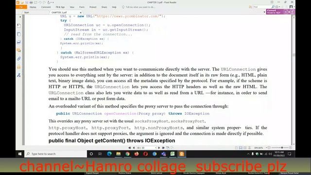 what is IO exception, malformed exception,input output, bufferedReader nepali network programming смотреть онлайн