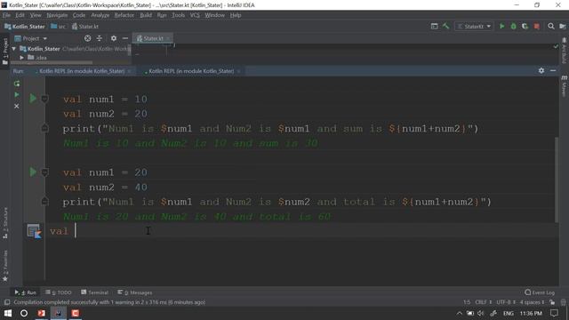 1 11 Using REPL смотреть онлайн