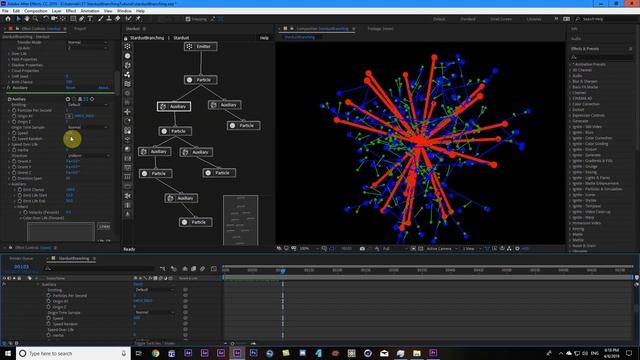 Let's Create a Branching System with Stardust in After Effects смотреть онлайн
