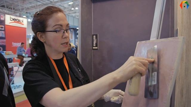 Как выбрать краску? Мастер-класс по нанесению декоративной штукатурки. смотреть онлайн