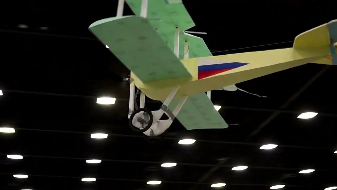 Детский авиамодельный фестиваль "И Небо Детям" Зальные резиномоторные и радиоуправляемые авиамодели смотреть онлайн