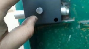 Установка замка Риф-1 для гаража