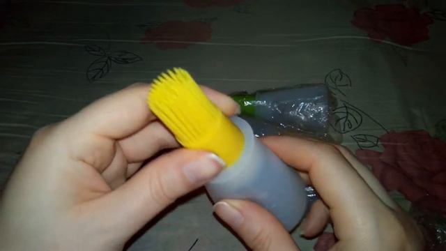 Покупки на AliExpress Емкость для масла с кистью смотреть онлайн