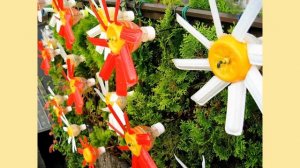 50 Поделок Для Сада из Пластиковых Бутылок