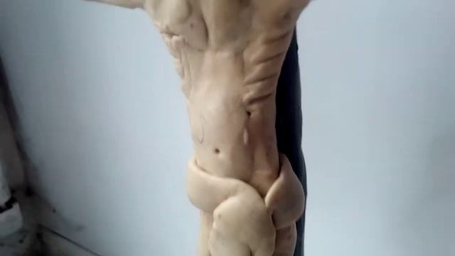 Обзор на фигурку Иссуса Христа из скульптурного пластилина. смотреть онлайн