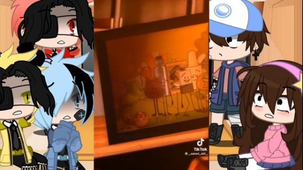 Реакция-Гравити Фолз и Reverse falls~на инмт???