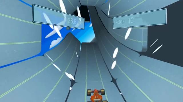 Tunnel Runner VR (Steam VR) - Valve Index, HTC Vive & Oculus Rift - Gameplay With Commentary
