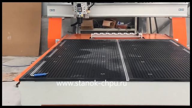 Для клиента из Астрахани. 4 х координатный фрезерно-гравировальный станок DeKart 2130R с автосменой смотреть онлайн
