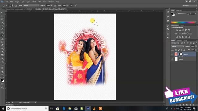 Cloth Store Banner in PhotoShop & Corel Draw ll For Raw File Comment Down Bellow ll смотреть онлайн