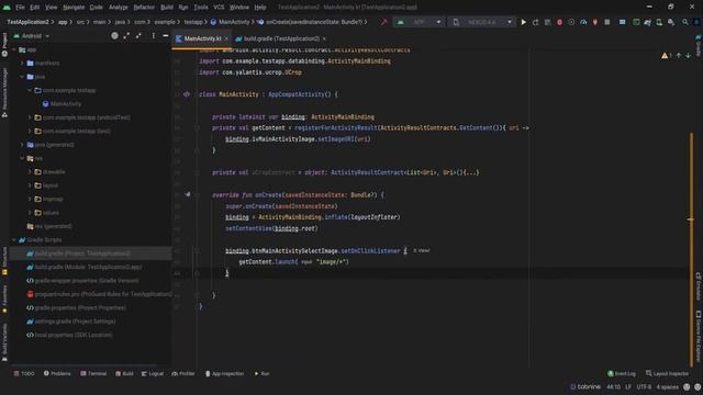 Android UCrop Library using registerForActivityResult() Tutorial 2021 смотреть онлайн