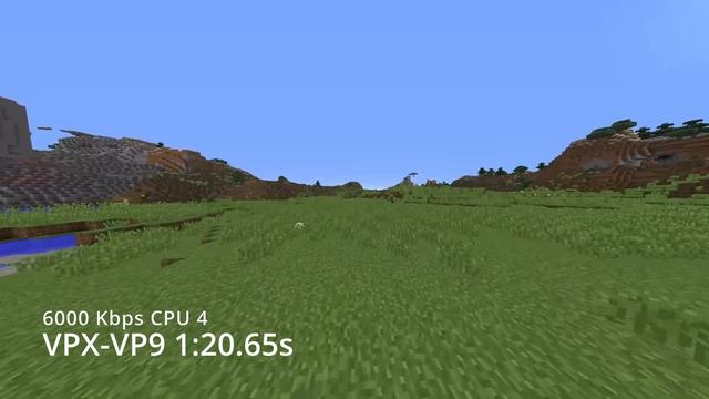 5 Video Codec Comparison in Minecraft смотреть онлайн