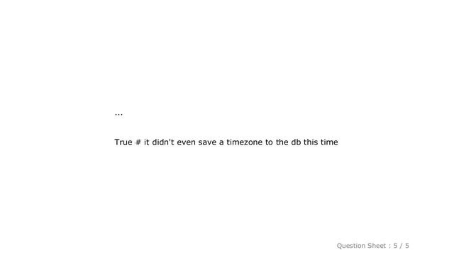 PYTHON : SQLAlchemy DateTime timezone смотреть онлайн
