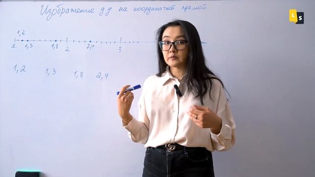 Математика с нуля | Сравнение десятичных чисел и изображение их на координатной прямой | Урок № 7.4 смотреть онлайн