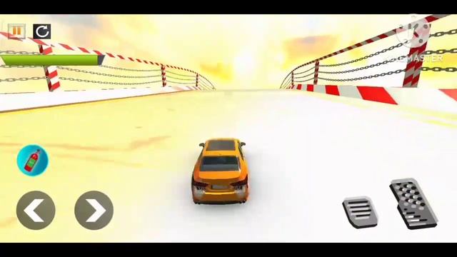 Mega supercar driving Stunt racing games impossible driving simulator | car games | driving games смотреть онлайн