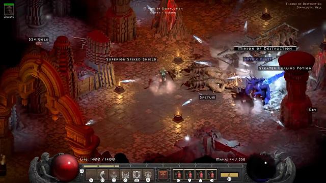 Diablo 2 : Resurrected - Assassin [Riftsin] | HELL ACT 2 | [PS5] смотреть онлайн