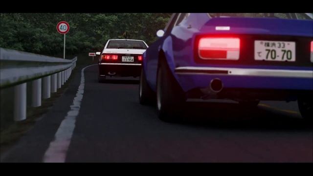 Toyota Trueno Vs. Nissan Fairlady Z (Assetto Corsa cinematic short) смотреть онлайн