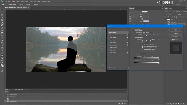 Photoshop Timelapse - Losing Track on Time (Simplistic Dream Art) смотреть онлайн