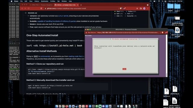 PI-Hole Install in LXC on a Raspberry Pi running Proxmox 7 смотреть онлайн