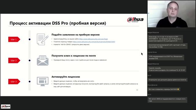 Продукты серии DSS от Dahua Technology