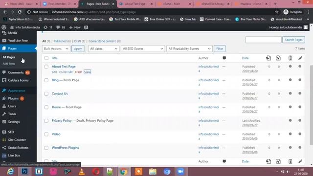 WordPress 301 Redirection Via htaccess | Infosolutionindia смотреть онлайн