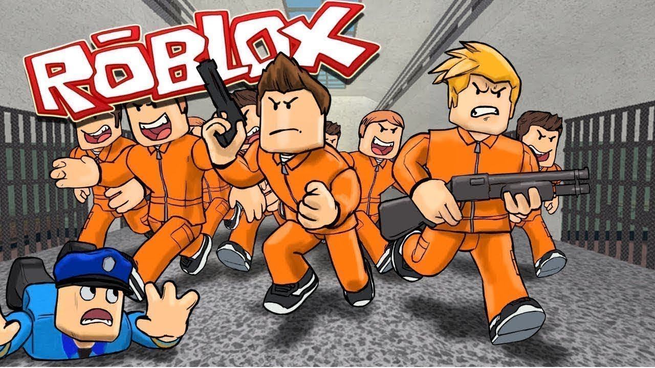 Сбежал с тюрьмы ROBLOX смотреть онлайн