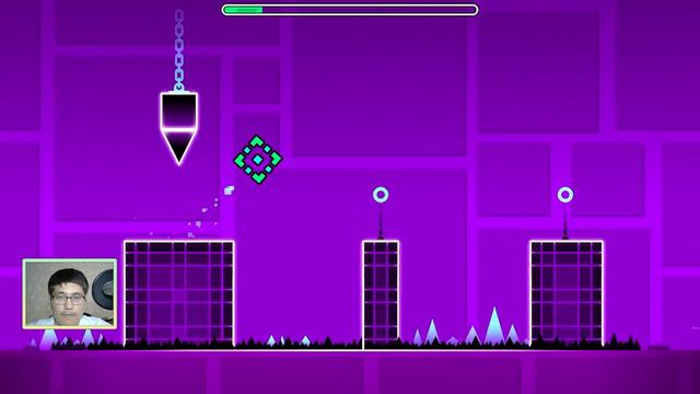 ПРОДОЛЖАЕМ УРОК ГЕОМЕТРИИ | Geometry Dash [2] смотреть онлайн