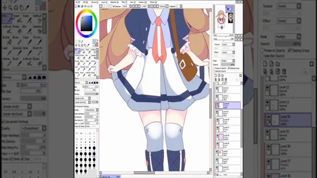 Merukamu Chibi Speedpaint смотреть онлайн