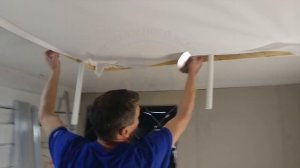 Установка тканевых натяжных потолков своими руками. Обучение начинающих. натяжные потолки descor