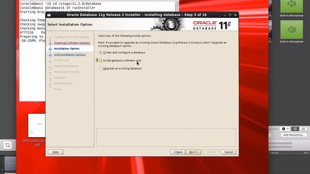 Instalación Oracle 11G смотреть онлайн